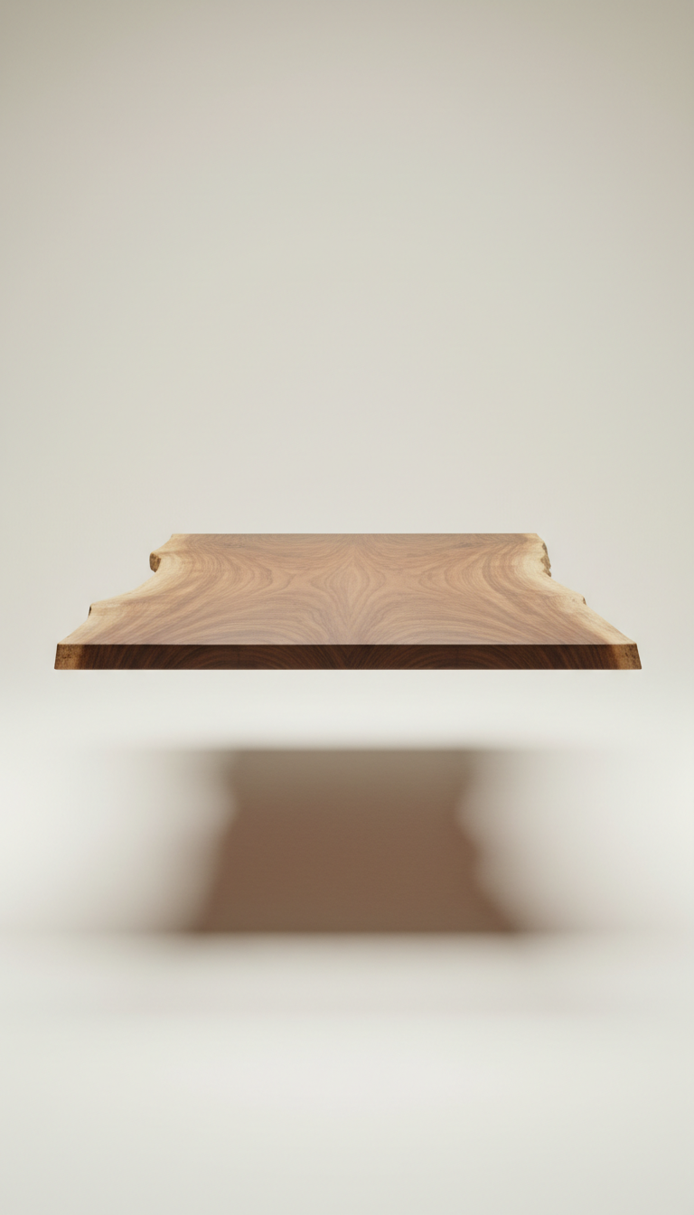 Live Edge Walnut Dining Table Luxury Wood Tables