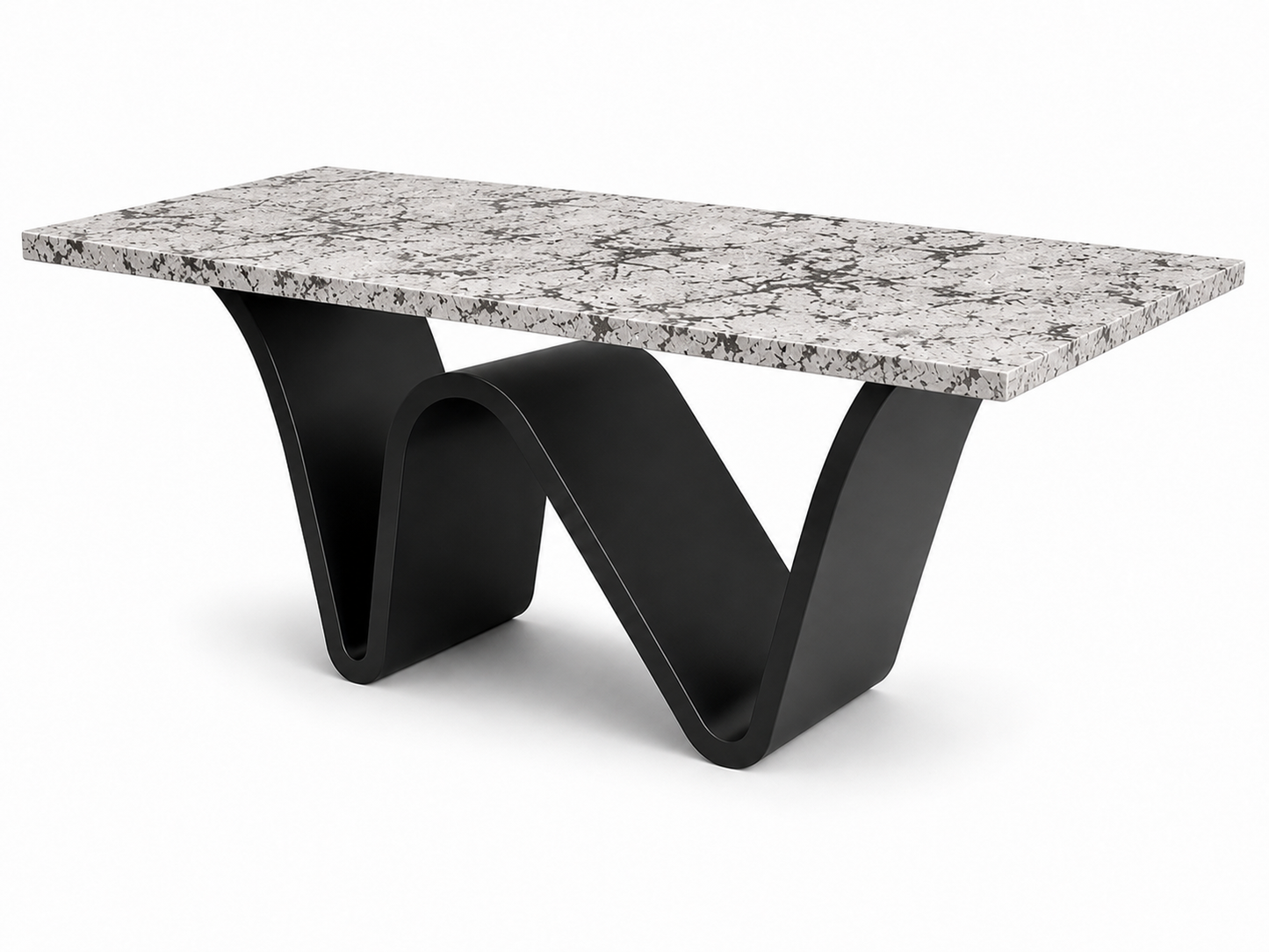Industrial W Shaped Table Base – Premium Heavy-Duty Metal Leg Foundation Luxury Wood Tables