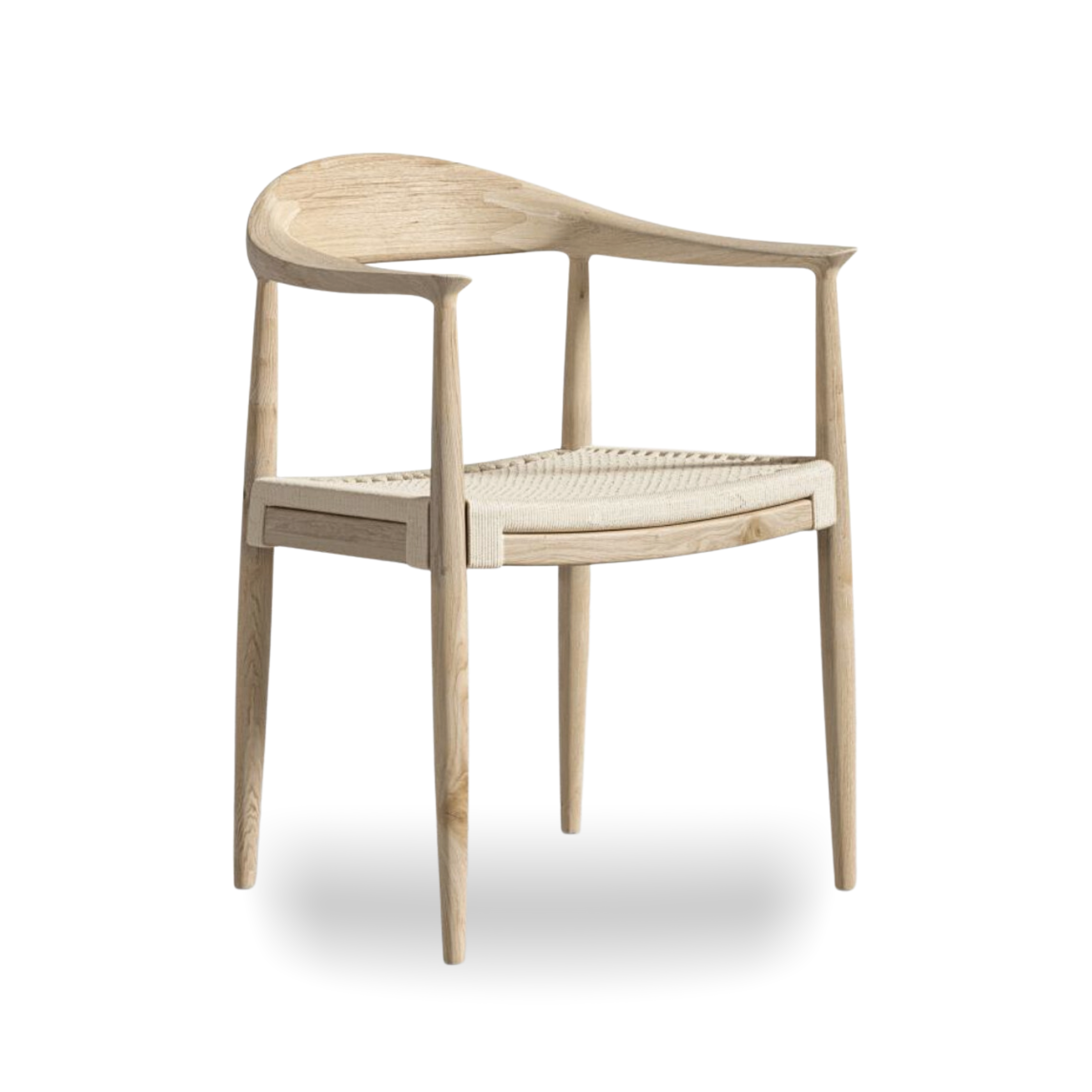 Hans Solid Wood Chair - Woven - 08 Natural Ashwood LuxuryChairWholesale