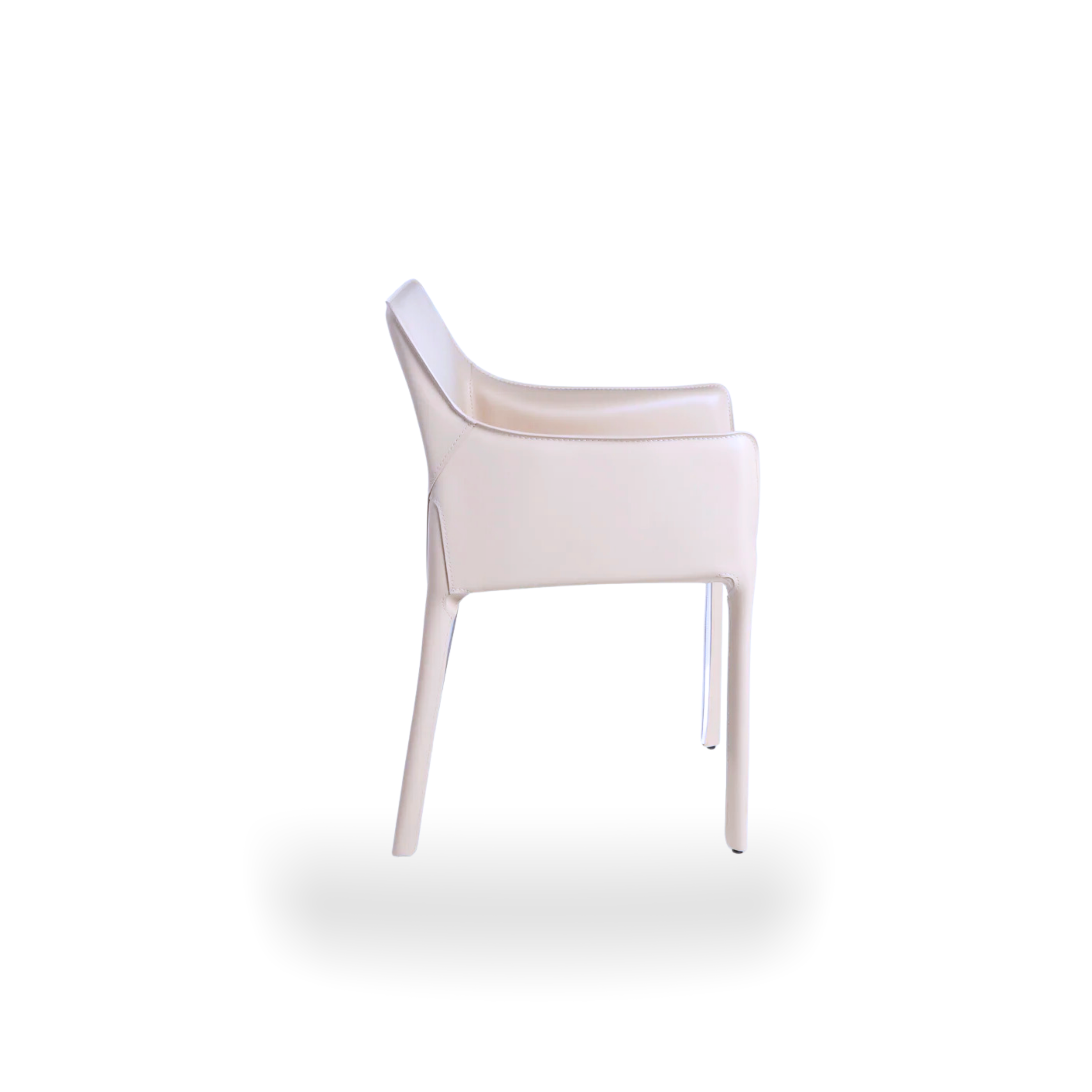 Saddle Leather Dining Armchair LuxuryChairWholesale