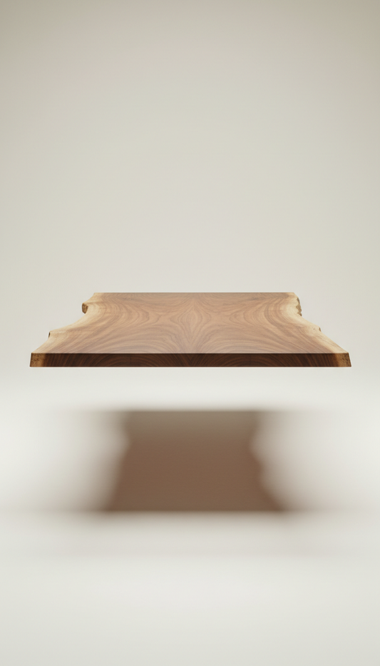 Live Edge Walnut Dining Table Luxury Wood Tables
