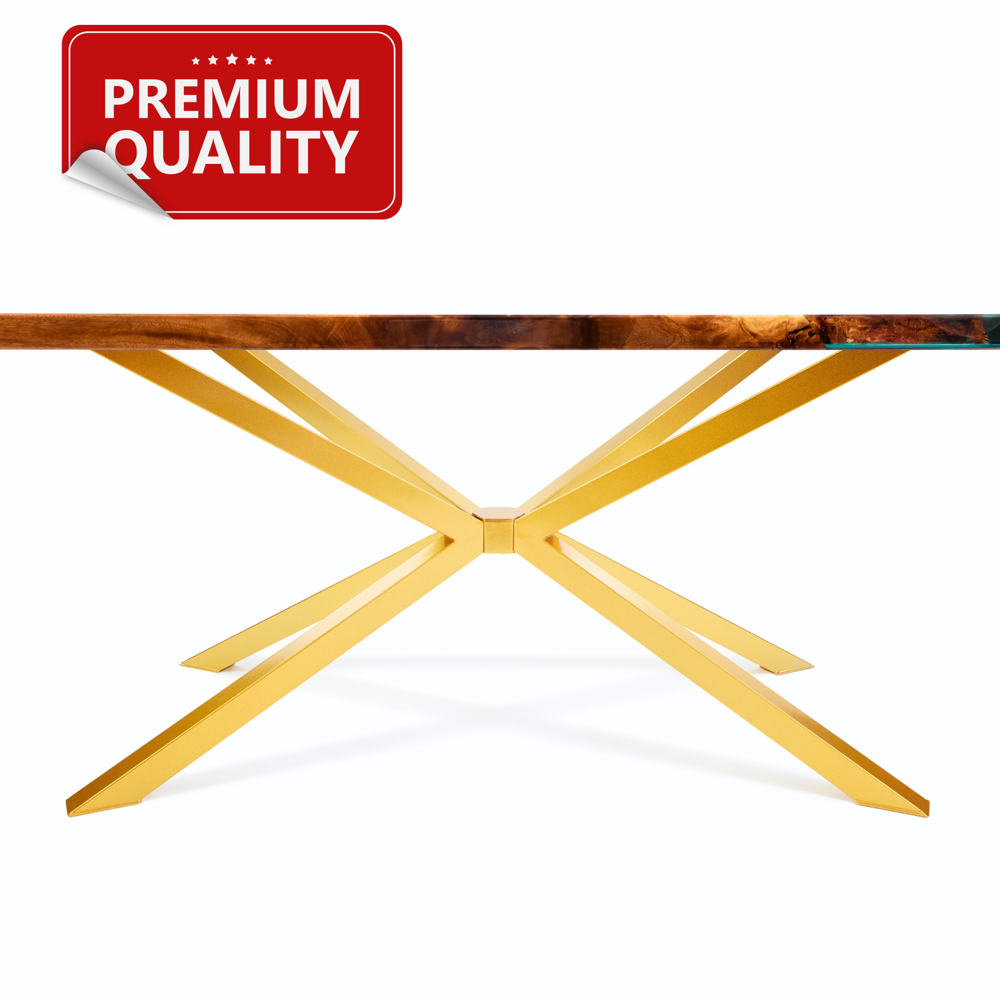 Gold-Standard Industrial Black Spider Table Base – Premium Heavy-Duty Metal Leg Foundation