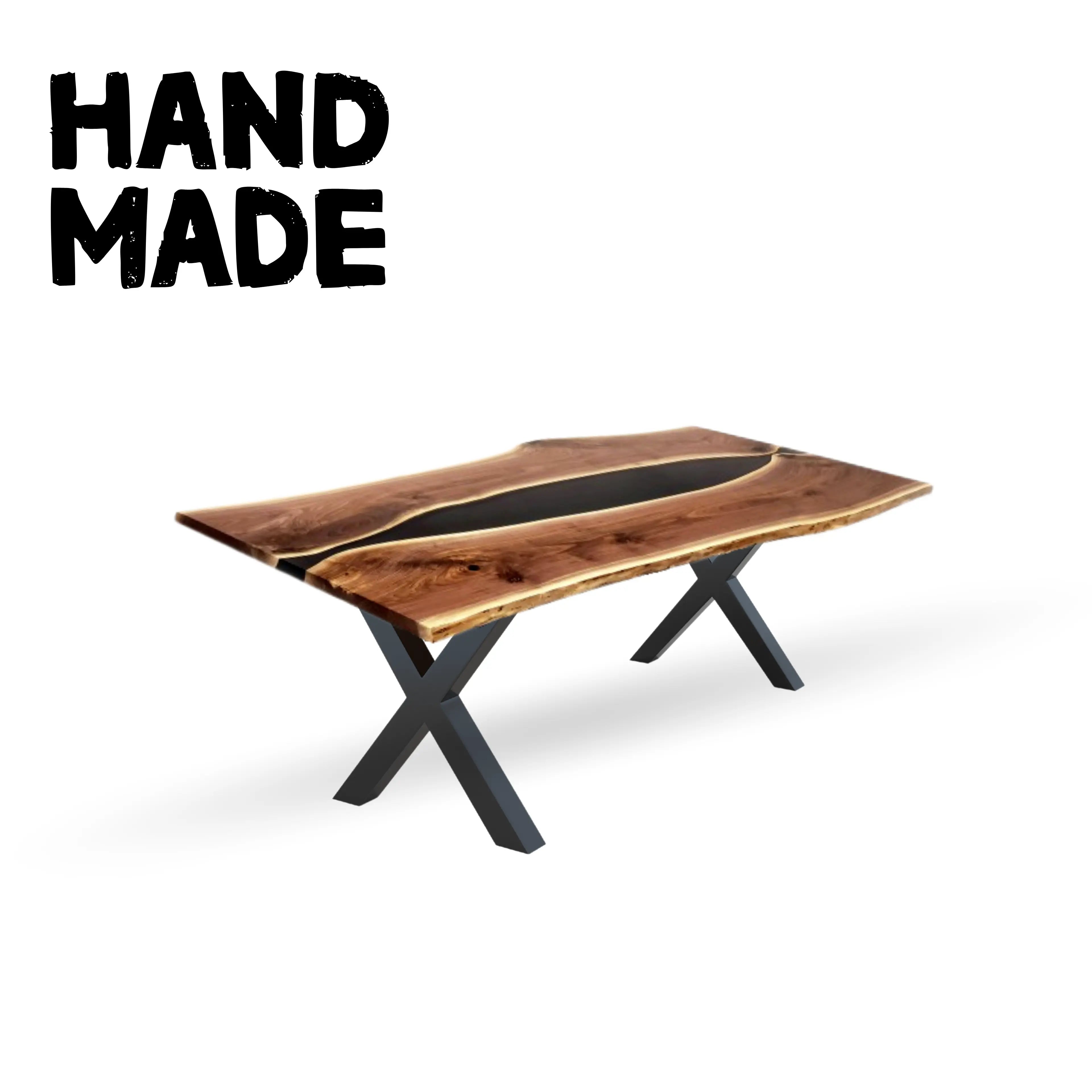 Black epoxy table. #epoxy #epoxytable #epoxyresin  Harztisch,  Handgefertigte möbel, Epoxy tischplatte
