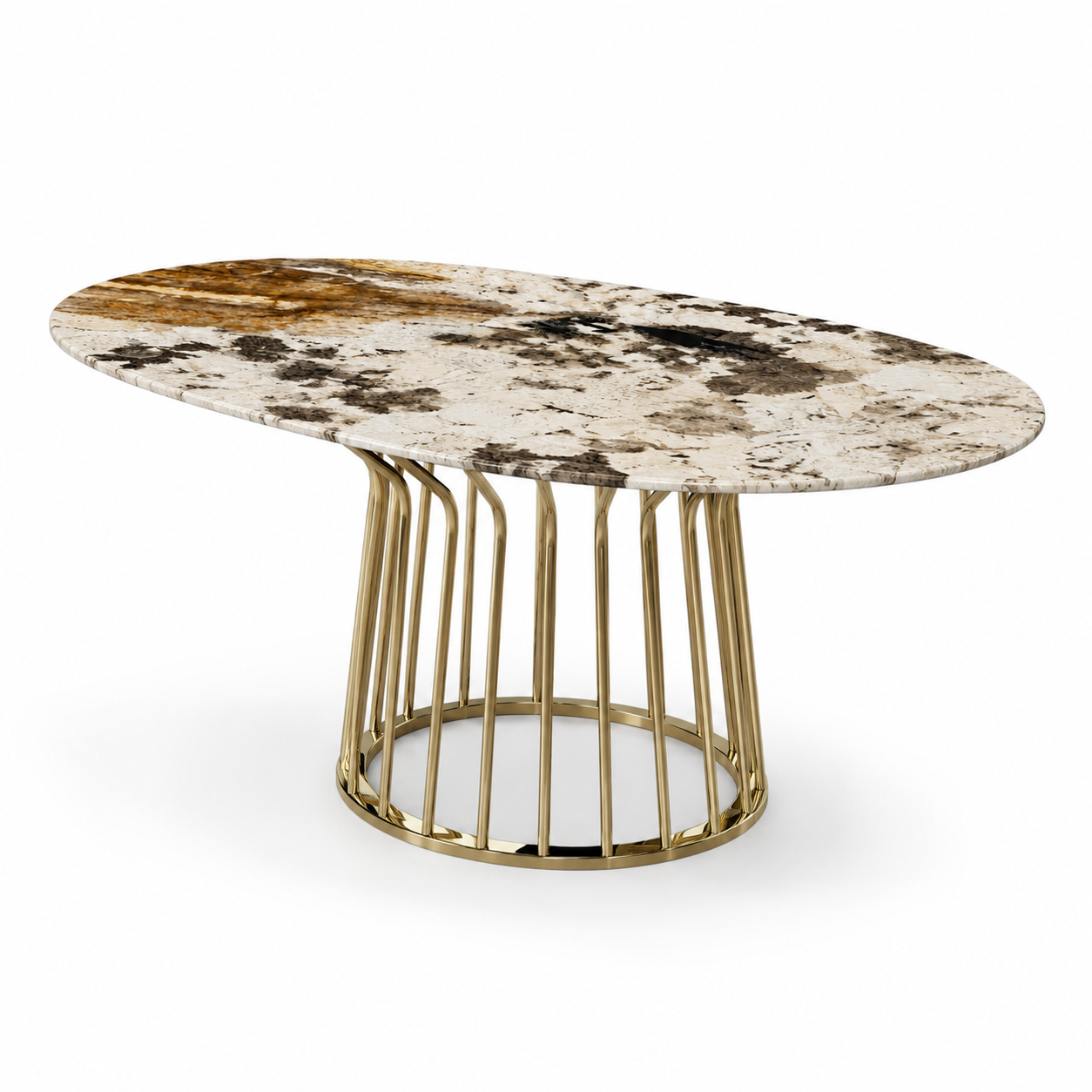 Stainless Steel -Standard Industrial Designer Table Base – Premium Heavy-Duty Metal Leg Foundation Luxury Wood Tables