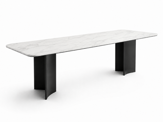 Industrial Aged Table Base – Premium Heavy-Duty Metal Leg Foundation Set of 2 Luxury Wood Tables