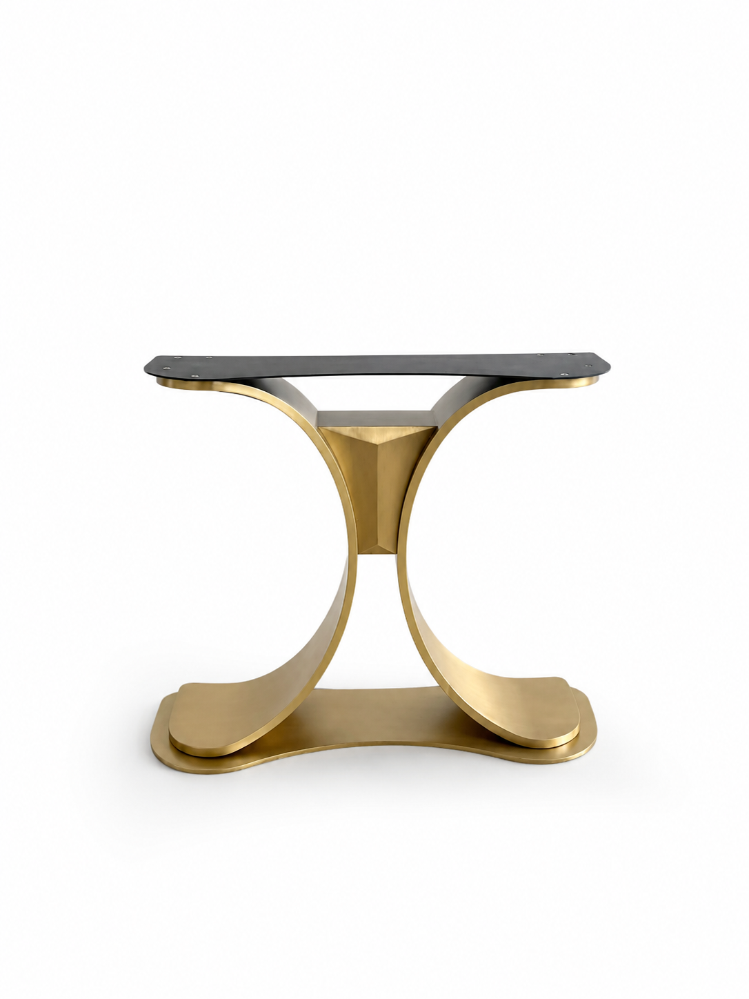 Stainless Steel -Standard Industrial Cross X Table Base – Premium Heavy-Duty Metal Leg Foundation Luxury Wood Tables