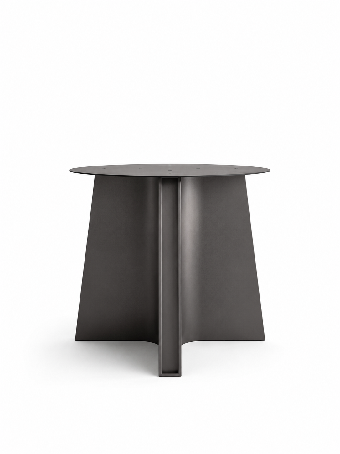 Standard Industrial Designer Table Base – Premium Heavy-Duty Metal Leg Foundation Luxury Wood Tables