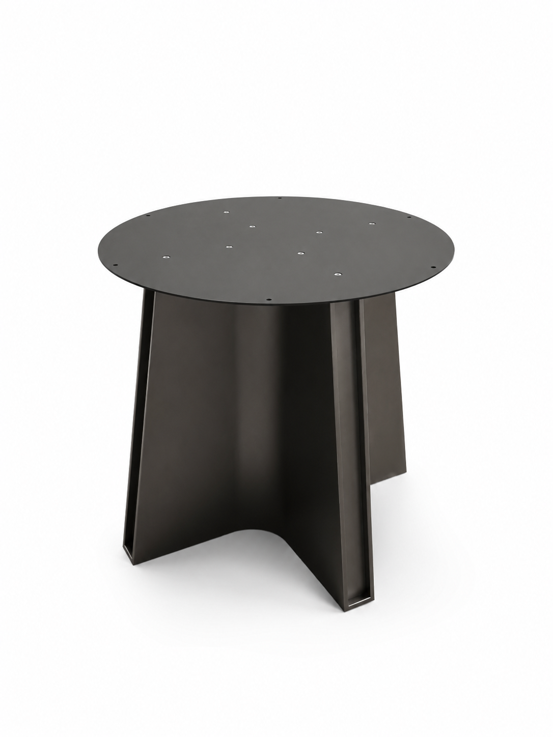 Standard Industrial Designer Table Base – Premium Heavy-Duty Metal Leg Foundation Luxury Wood Tables