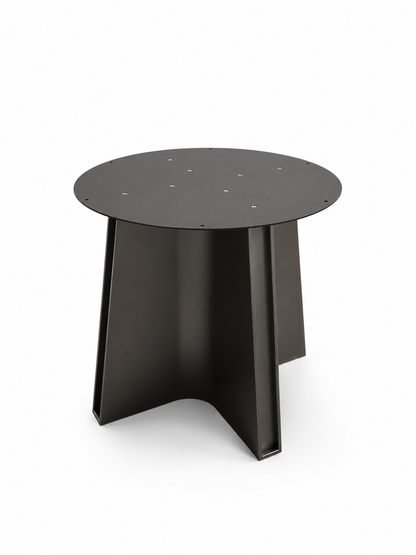 Standard Industrial Designer Table Base – Premium Heavy-Duty Metal Leg Foundation Luxury Wood Tables