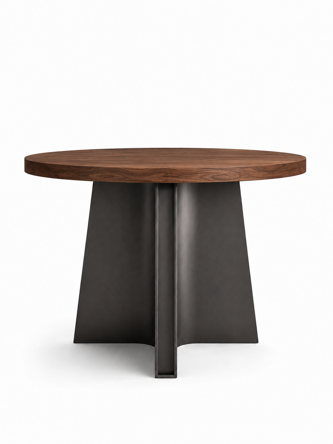 Standard Industrial Designer Table Base – Premium Heavy-Duty Metal Leg Foundation Luxury Wood Tables