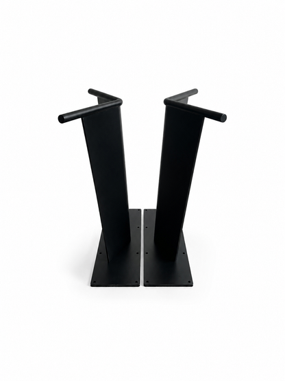 Industrial V Shaped Table Base – Premium Heavy-Duty Metal Leg Foundation Luxury Wood Tables