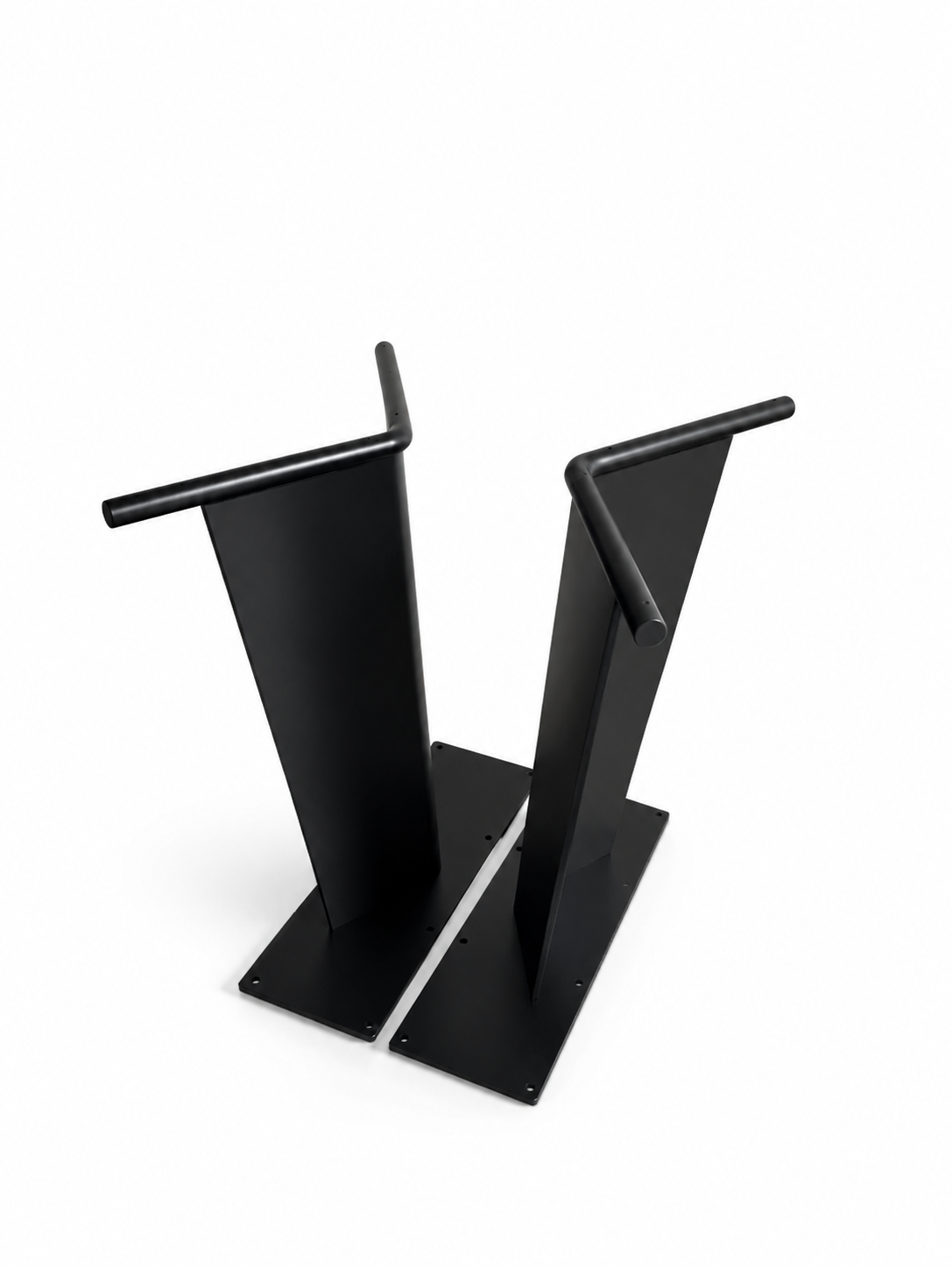 Industrial V Shaped Table Base – Premium Heavy-Duty Metal Leg Foundation Luxury Wood Tables