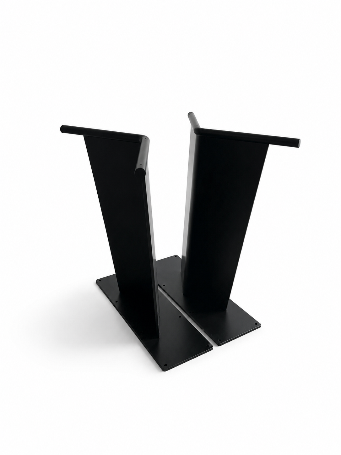 Industrial V Shaped Table Base – Premium Heavy-Duty Metal Leg Foundation Luxury Wood Tables