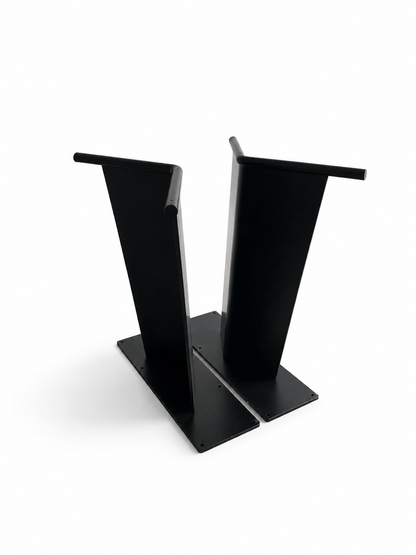 Industrial V Shaped Table Base – Premium Heavy-Duty Metal Leg Foundation Luxury Wood Tables