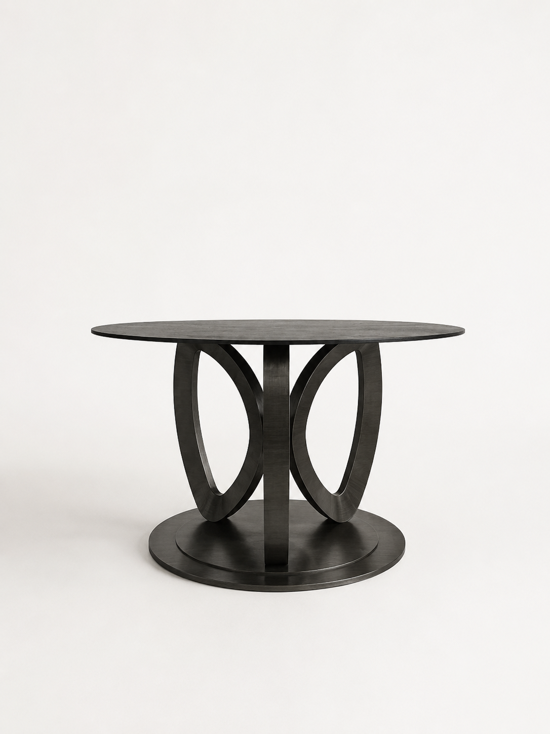 Stainless Steel -Standard Industrial Designer Table Base – Premium Heavy-Duty Metal Leg Foundation Luxury Wood Tables