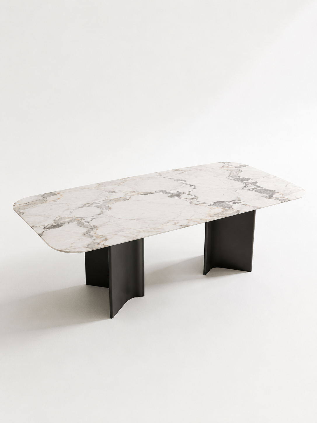 100% Natural Snow White Stone Look | Luxury Stone Dining Tables | Porcelain, Sintered Stone & Marble Look Tables Luxury Wood Tables