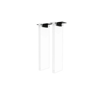 Clear Lucite Acrylic Console Base (GS) Set of 2 Luxury Wood Tables