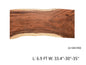 INSTOCK 6.9 FT/82.8''(Length) X 33''(Width) Live edge Handmade Acacia Wood Table Luxury Wood Tables