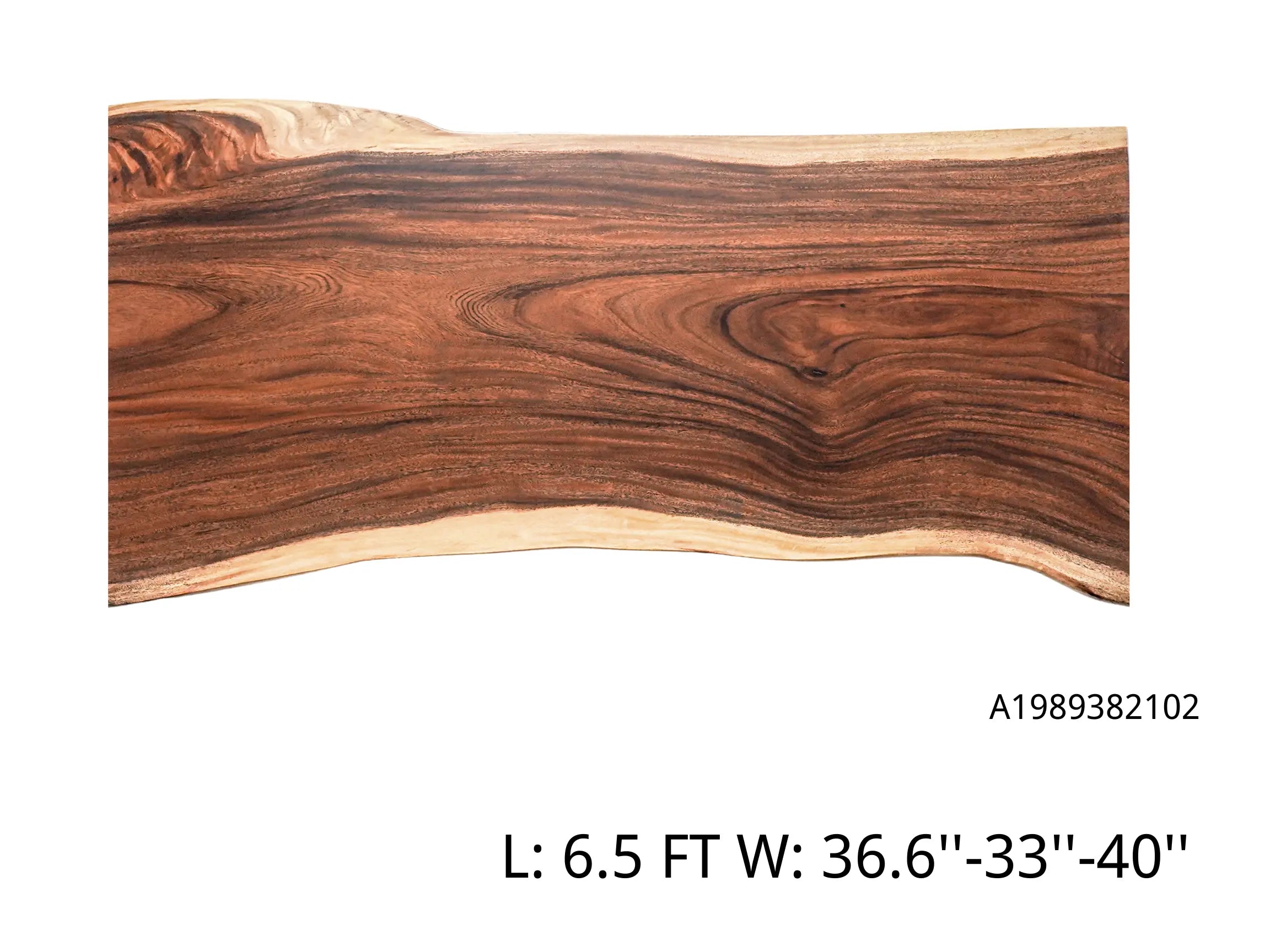 INSTOCK 7.54 FT/90.5''(Length) X 40''(Width) Live edge Handmade Acacia Wood Table Luxury Wood Tables