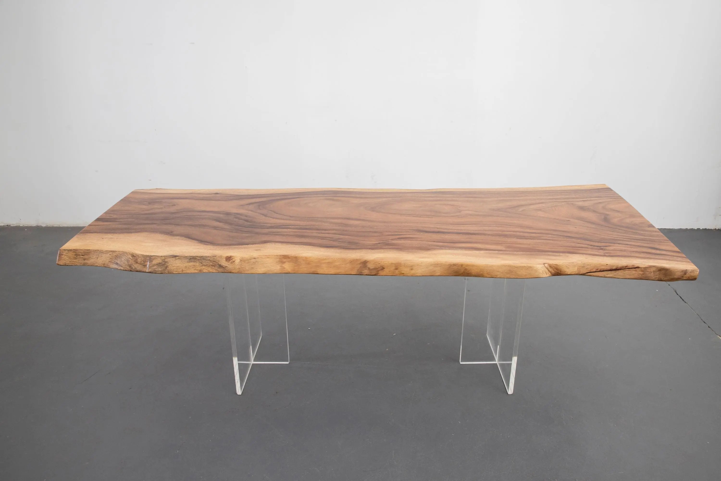 INSTOCK 8 FT/96''(Length) X 43''(Width) Live edge Handmade Acacia Wood Table Luxury Wood Tables