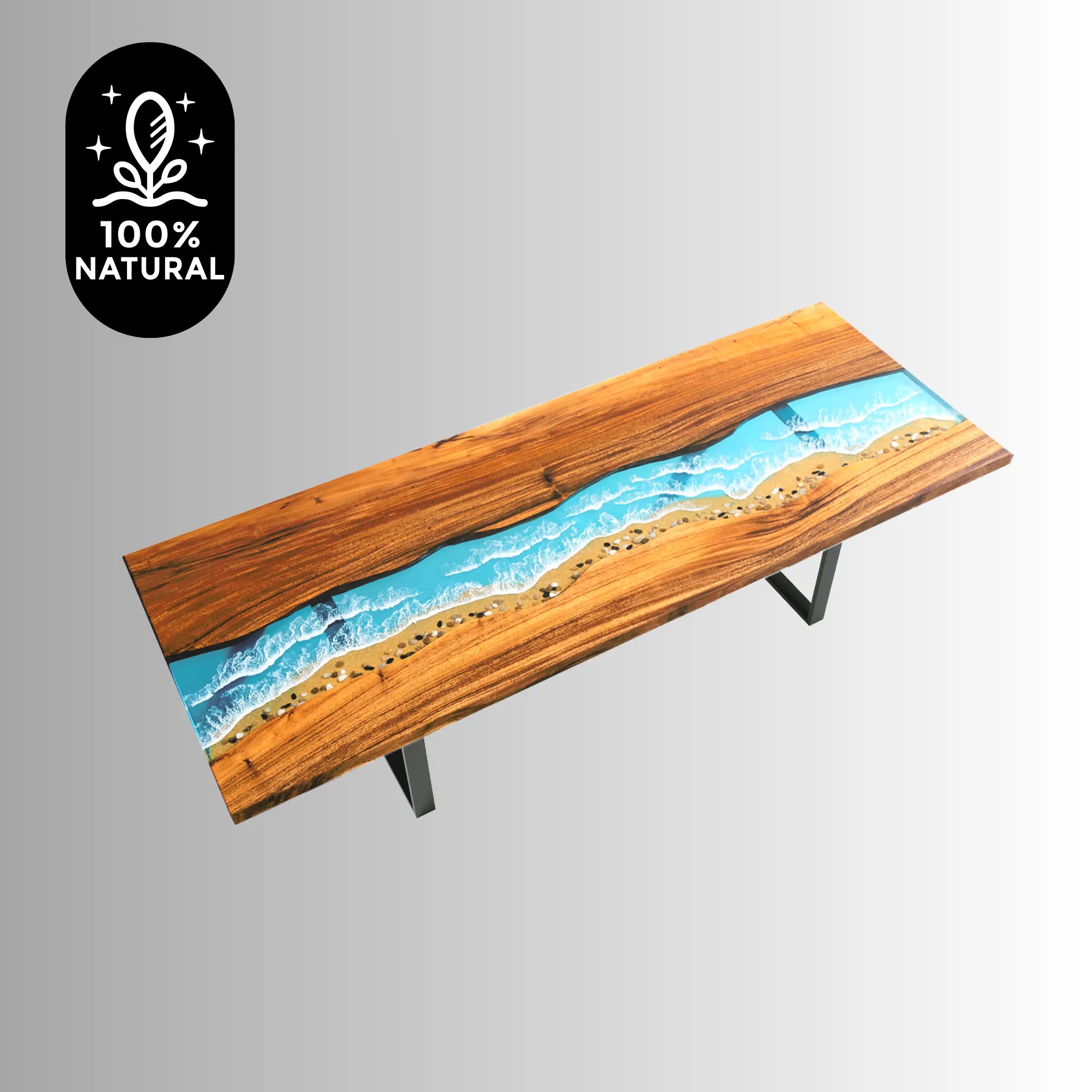 Ocean Style Resin Epoxy Table