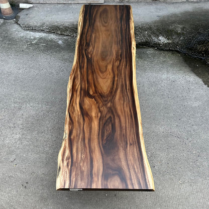 12 FT x 41'' Acacia Conference Table | One-Piece Slab (Copy) Luxury Wood Tables