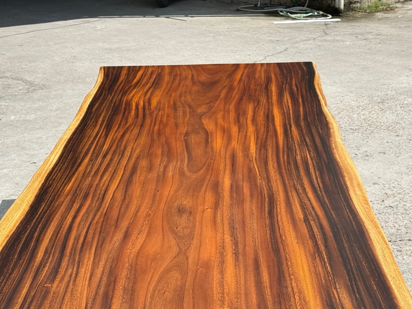 15 FT x 40'' Acacia Conference Table | One-Piece Slab Luxury Wood Tables