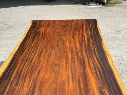 15 FT x 40'' Acacia Conference Table | One-Piece Slab Luxury Wood Tables