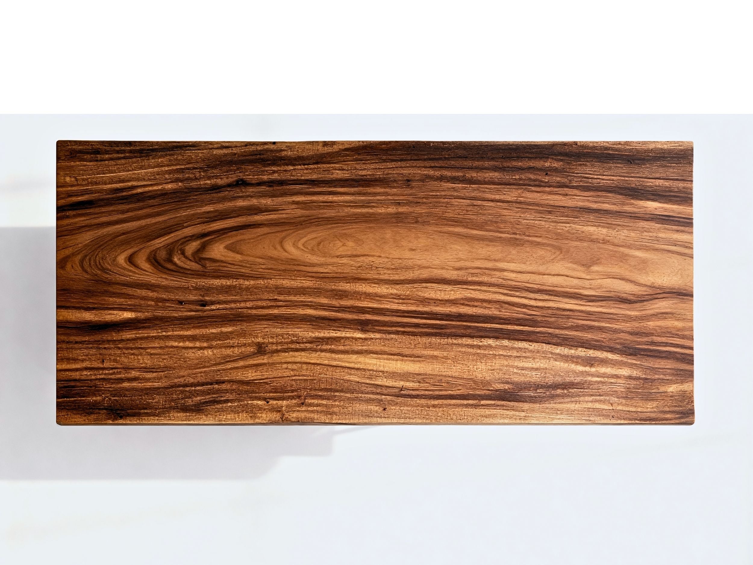 One of a Kind Straight Edge Acacia Dining Table  130" (Copy) Luxury Wood Tables