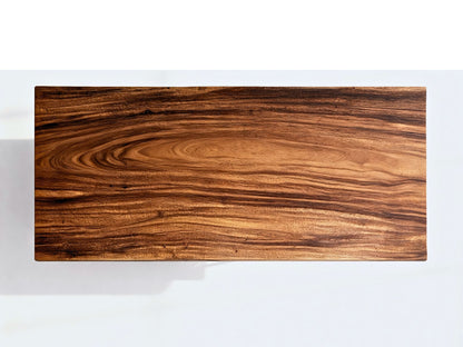 One of a Kind Straight Edge Acacia Dining Table  130" (Copy) Luxury Wood Tables