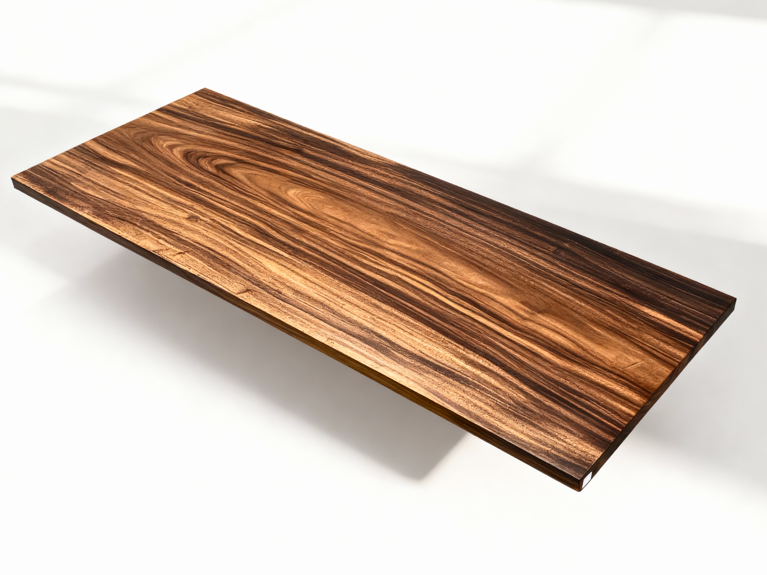 One of a Kind Straight Edge Acacia Dining Table  130" (Copy) Luxury Wood Tables