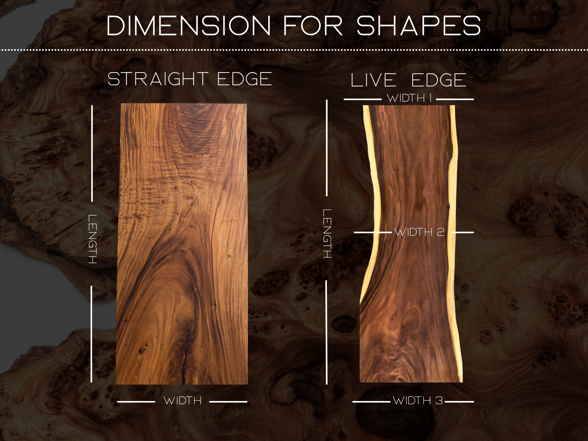 One of a Kind Straight Edge Acacia Dining Table  78" Luxury Wood Tables