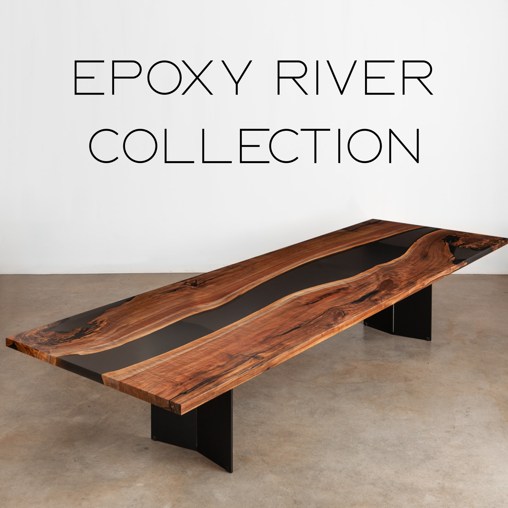 (SALE) 7 ft Resin Table Blue Ocean Style Resin Epoxy River Table With Cross-shaped Legs Luxury Wood Tables