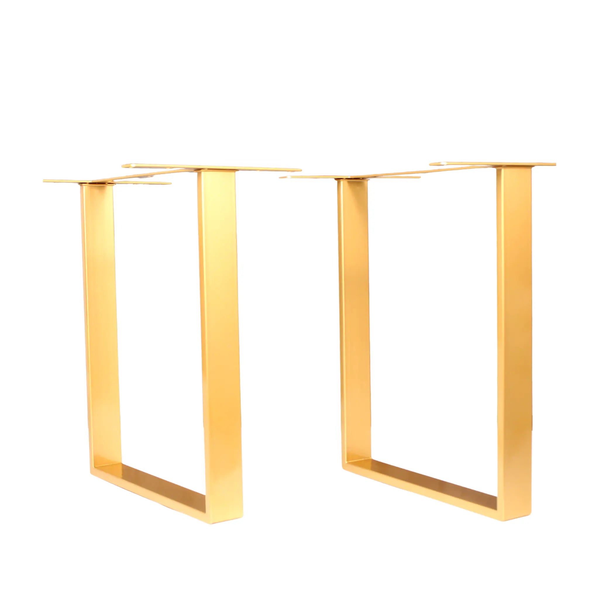 U Shape Dining Table Legs Gold Luxury Wood Tables