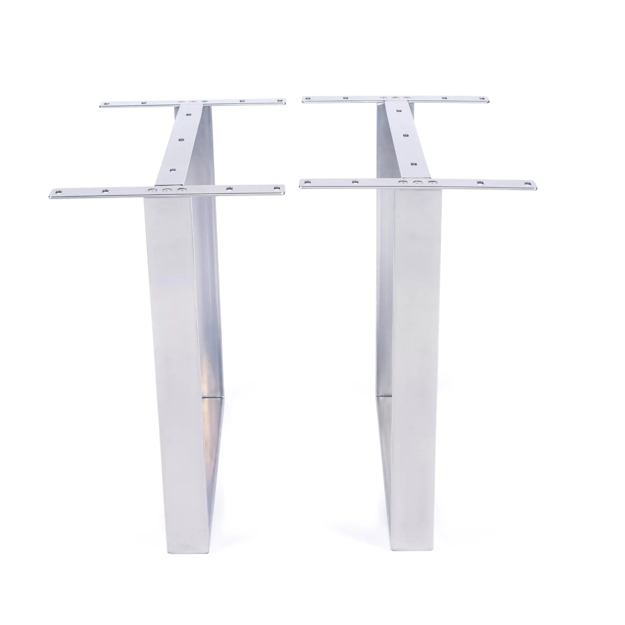 U Shape Dining Table Legs Silver Luxury Wood Tables