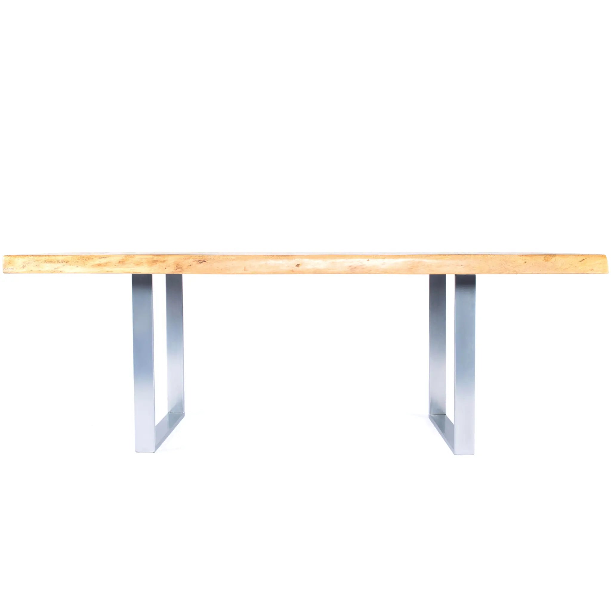 U Shape Dining Table Legs Silver Luxury Wood Tables