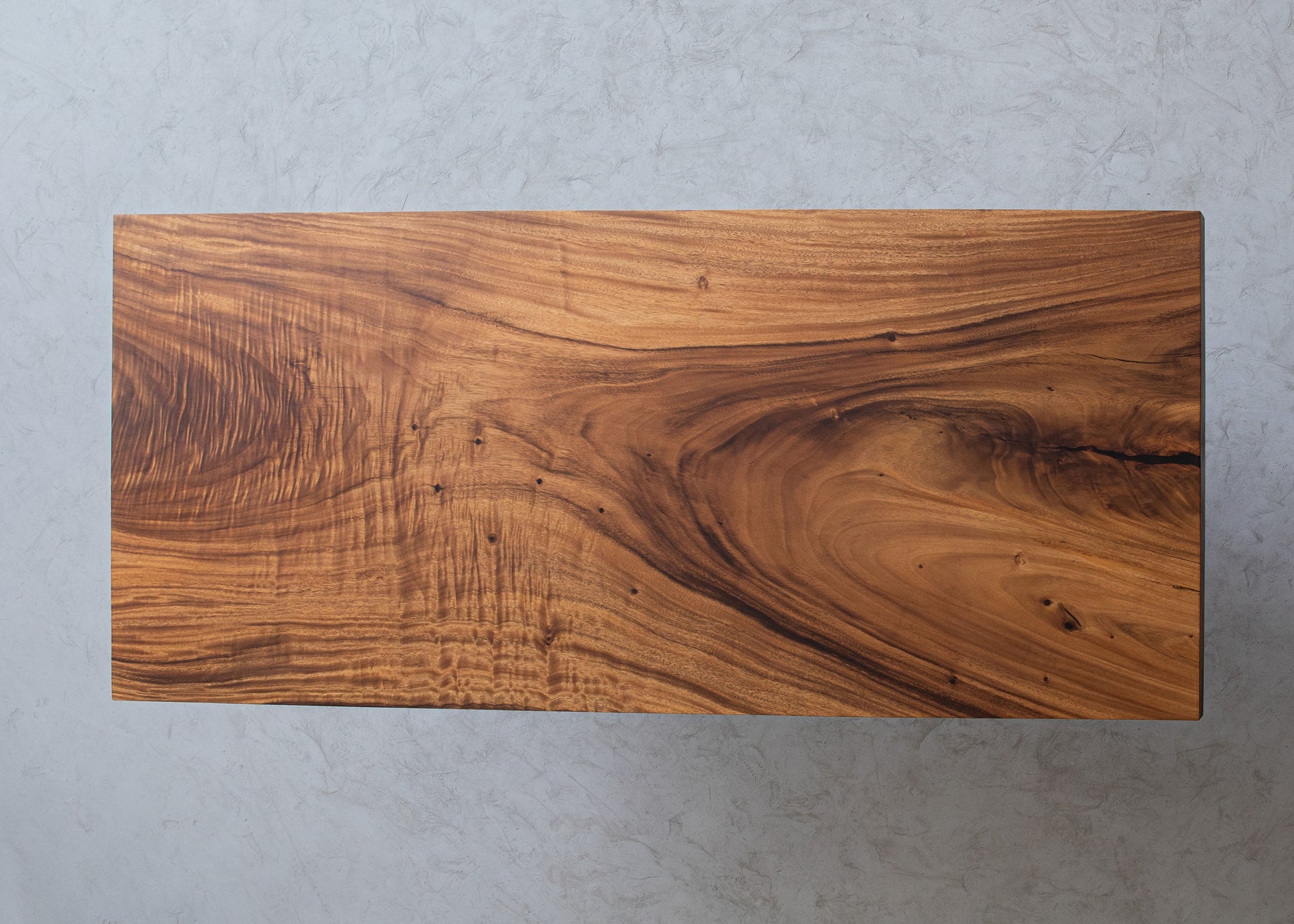 One of a Kind Live Edge Acacia Dining Table 120" Luxury Wood Tables
