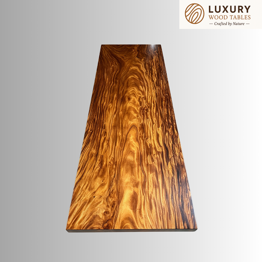 15 FT x 50'' Acacia Conference Table | One-Piece Slab Luxury Wood Tables