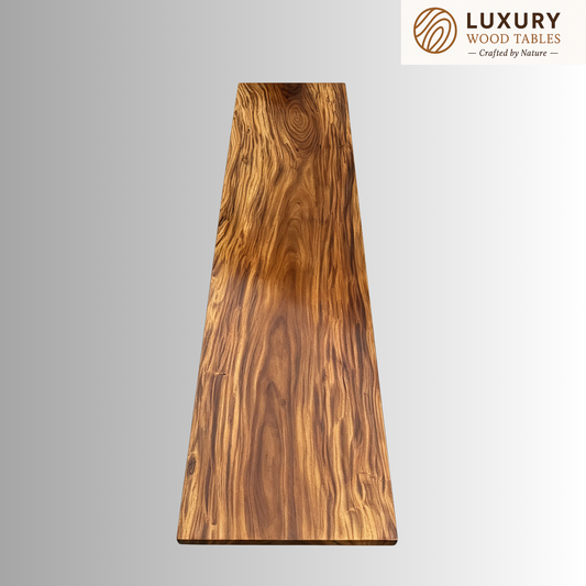 15 FT x 40'' Acacia Conference Table | One-Piece Slab Luxury Wood Tables