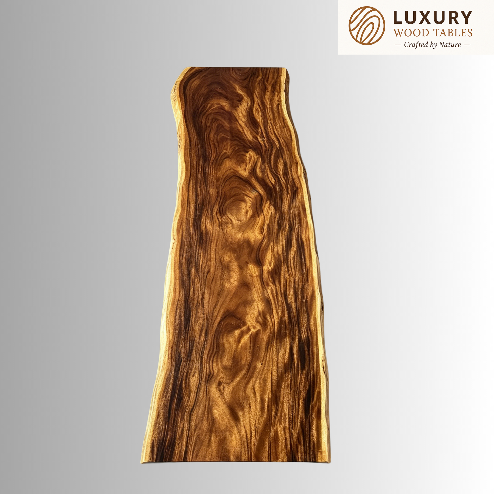 16 FT x 46'' Acacia Conference Table | One-Piece Slab Luxury Wood Tables