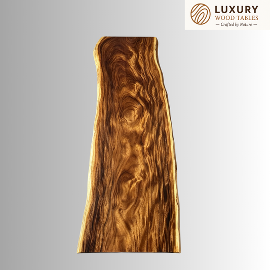 16 FT x 46'' Acacia Conference Table | One-Piece Slab Luxury Wood Tables