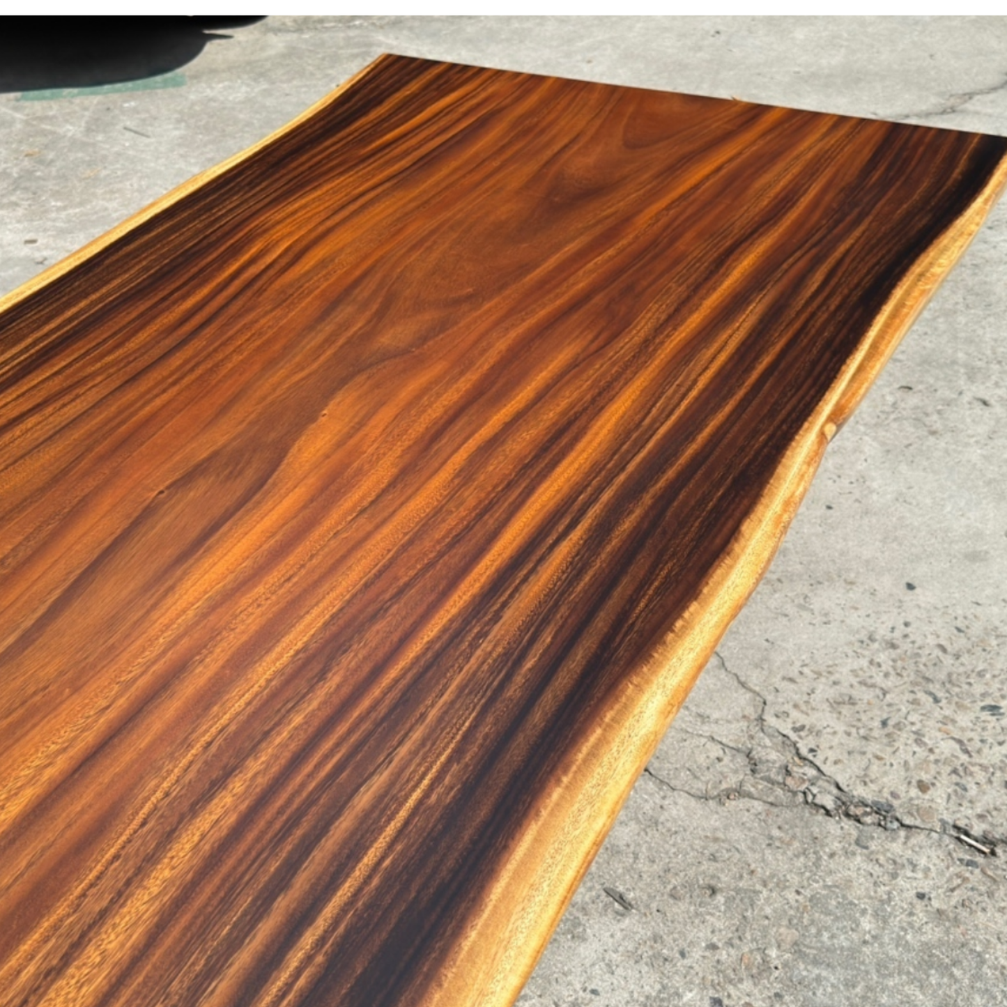 15 FT x 40'' Acacia Conference Table | One-Piece Slab Luxury Wood Tables