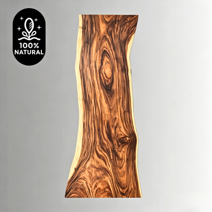 Extra Long ONE-PIECE Acacia Wood Table With Metal Base | Farm Long Table | Conference Long Table | 15ft Long Meeting Room Table Luxury Wood Tables