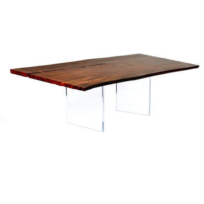 INSTOCK 6.8 FT/81.6''(Length) X 34''(Width) Live edge Handmade Acacia Wood Table Luxury Wood Tables